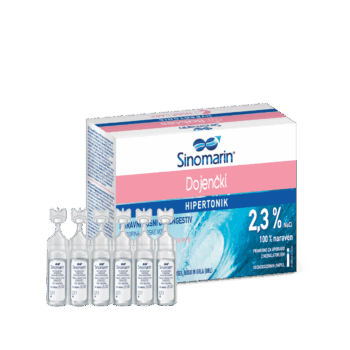 Sinomarin® Dojenčki, hipertonične ampule